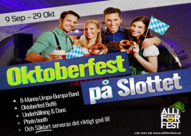 Oktoberfest på Malmöhus Slott i Malmö 2016